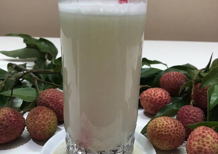 How to Prepare Perfect Lychee slush