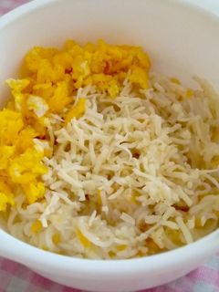 Foto resep Mpasi 9 bulan misoa telur keju