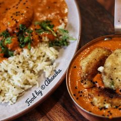A picture of Malai kofta.