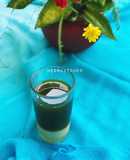 Sinh tố rau má sữa dừa