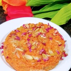 A picture of Gajar Halwa.