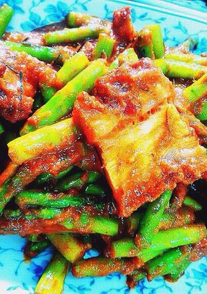 รูปของ หมูสามชั้นผัดพริกแกง