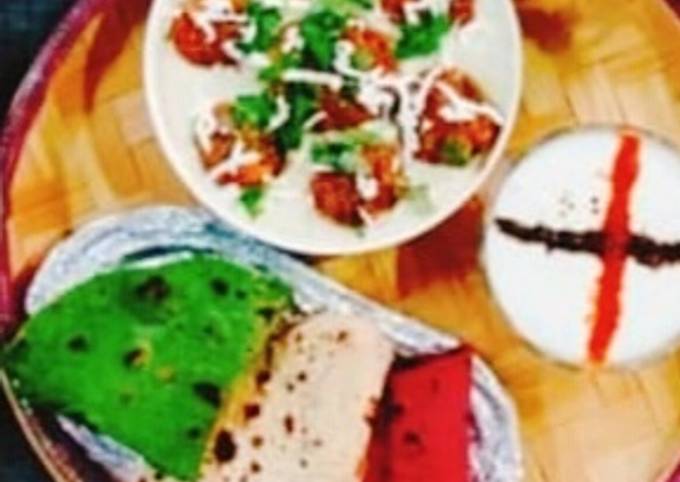 Recipe of Any-night-of-the-week Tri color roti - Super Simple Recipes