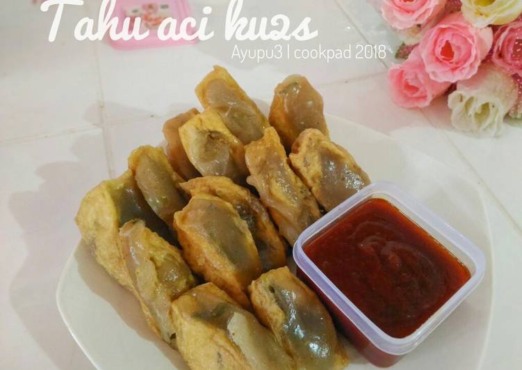 Tahu aci kukus