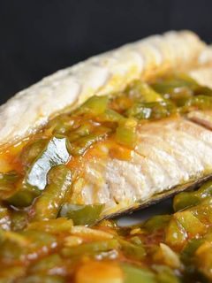 Una foto de Ventresca de atún con sofrito de tomate IBSA