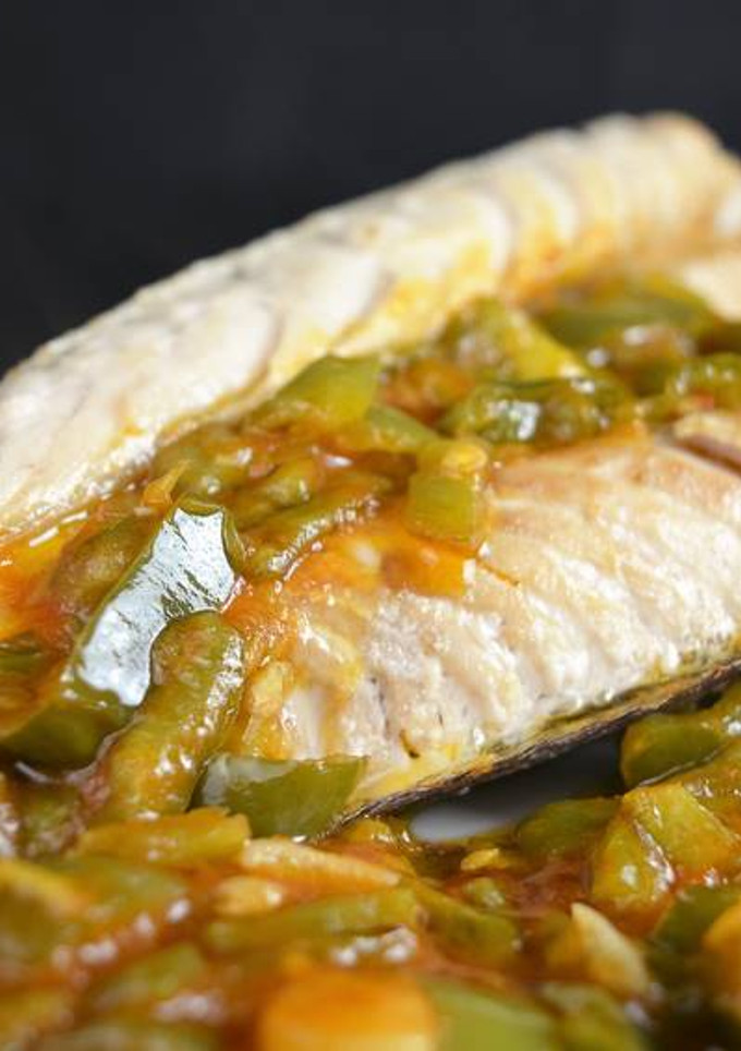 Una foto de Ventresca de atún con sofrito de tomate IBSA
