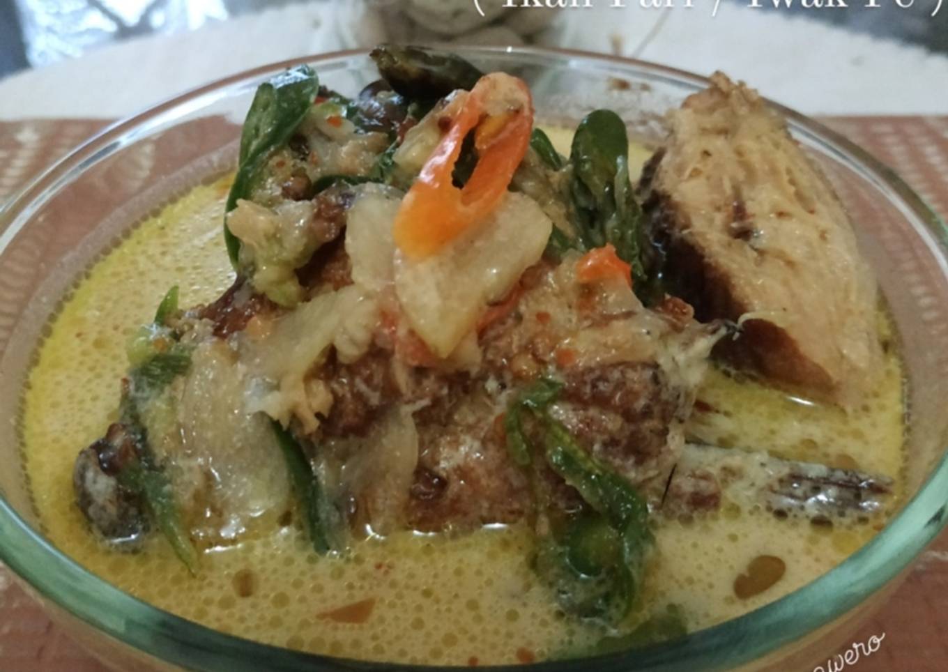 Mangut Ikan Asap (Ikan Pari / Iwak Pe)