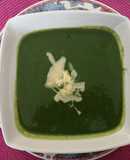 Crema de espinacas