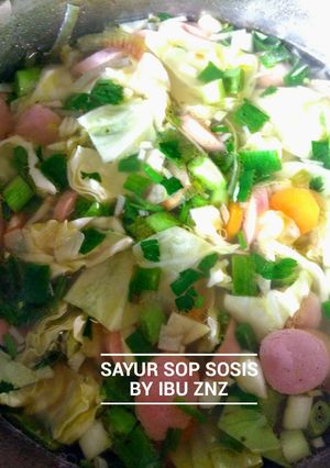 Foto resep Sayur Sop Sosis