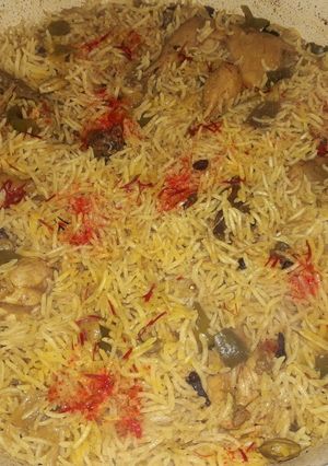 صورة لوصفة برياني دجاج ببهارات عمانيه