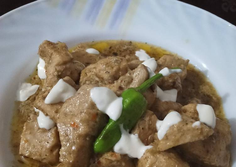 Recipe of Favorite White creamy chicken