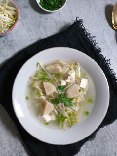 Foto resep Sup Tahu Toge Bakso Kuah Bening