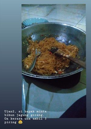 Foto resep Oseng mie bihun jagung sederhana