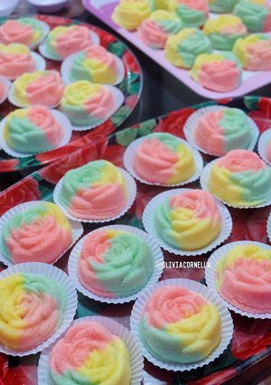 Foto resep Bolu Mawar Santan tanpa Butter/Minyak