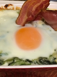 Una foto de Huevos a la florentina