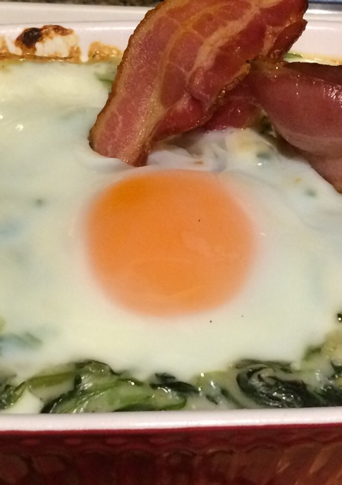 Una foto de Huevos a la florentina