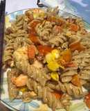 Mì gạo lức Xào rau củ healthy