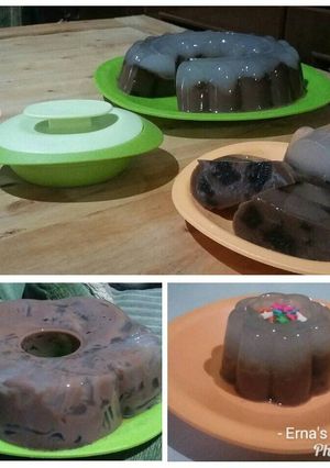 Foto resep Pudding Kelapa Coklat Oreo