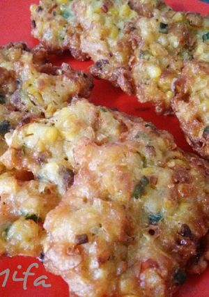 Foto resep Dadar Jagung / Bakwan Jagung Kriuk Simple