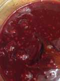 Mermelada de frambuesa