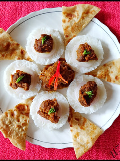 A picture of Mutton Tikka.