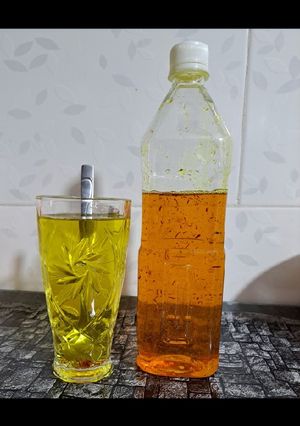 عکسی از دستور شربت زعفرونی