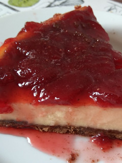 Una foto de Cheesecake al horno