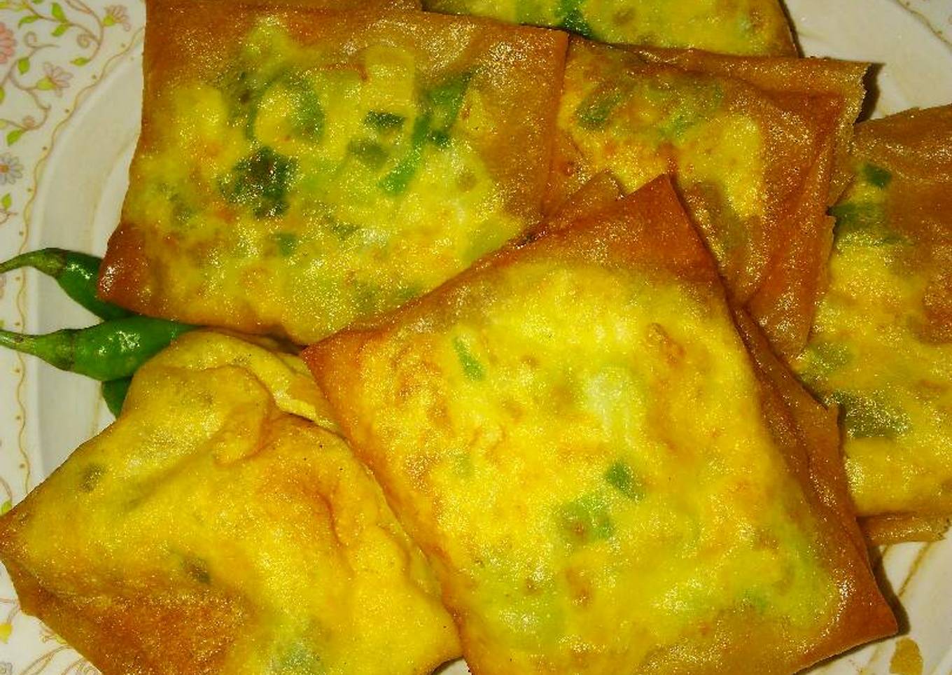 Martabak telor sederhana