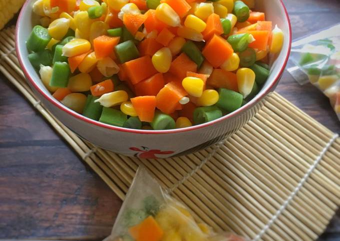 Cara Gampang Menyiapkan Frozen Mixed Vegetables yang Enak Banget