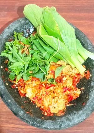 Foto resep Sambal Tempe Lalapan