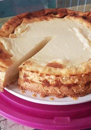 Φωτογραφία της συνταγής Käse Kuchen (κέζε κούχεν)