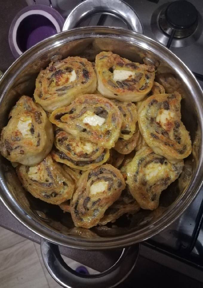 Рулетики із лавашу