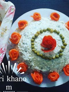 عکسی از دستور سالاد الویه