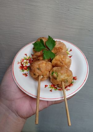 Foto resep Pentegor (Pentol Telur Goreng)