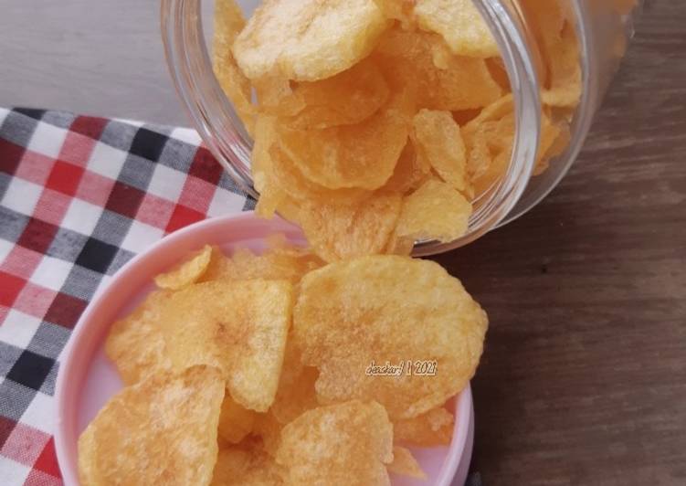 Siap Saji Keripik Kentang Sedap Nikmat