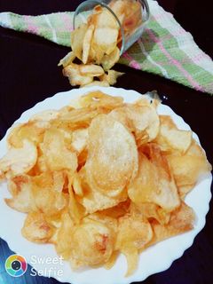 صورة لوصفة شيبس🍟المهبول 😵😂