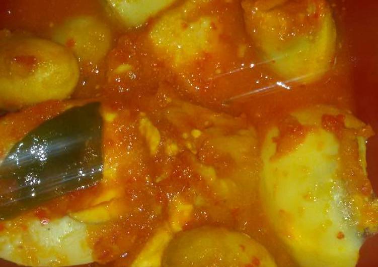 Bumbu bali telur tahu