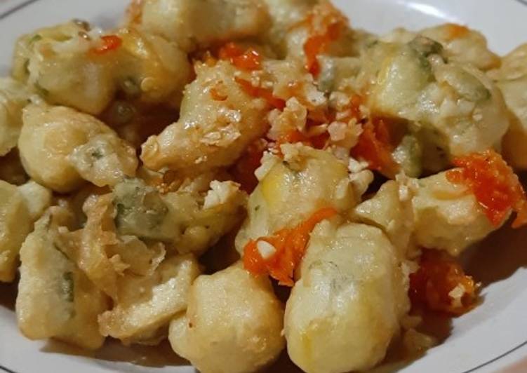 Tahu crispy cabe garam