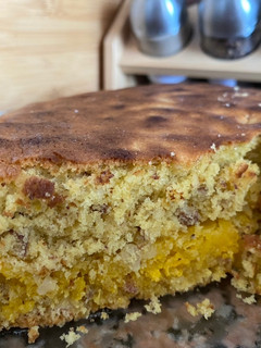 Foto de Bolo de amêndoa com creme de ovos