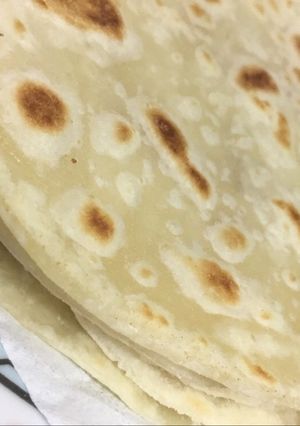 صورة لوصفة خبز التورتيلا