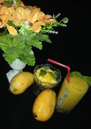 A picture of Mango fizz.