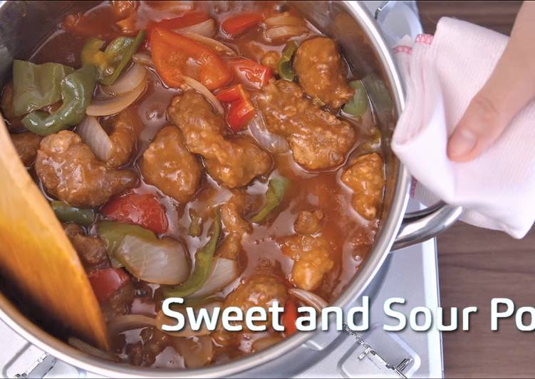 Recipe of Award-winning Su-Buta (Sweet and Sour Pork) ★Recipe Video★