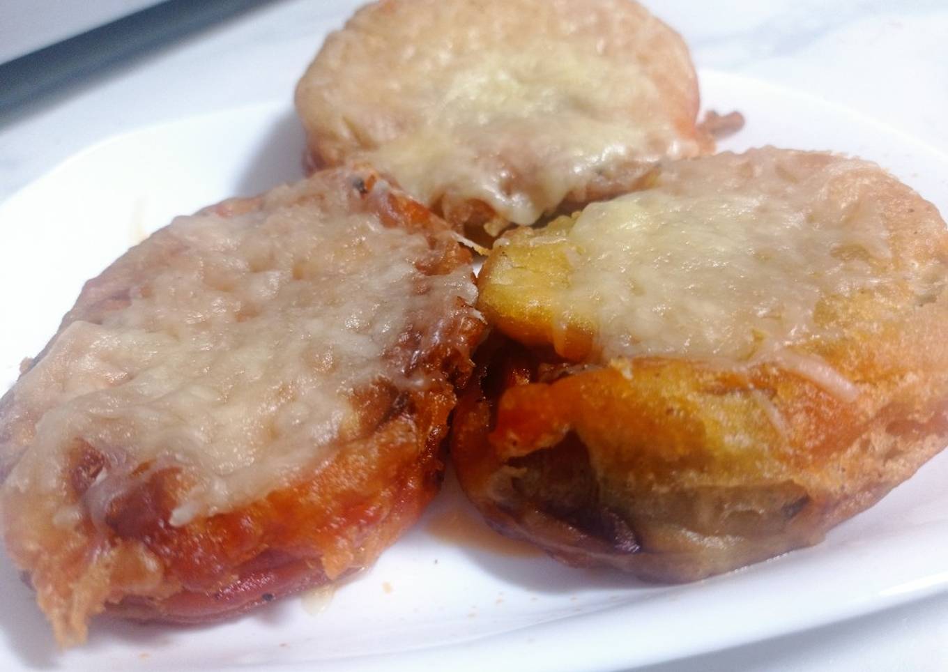 Berenjenas rellenas de sobrasada y queso