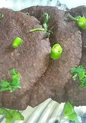 A picture of Buckwheat Puri.