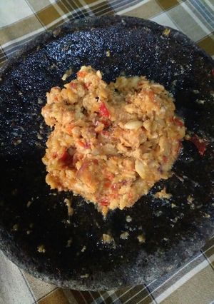Foto resep Sambal tempe pedas
