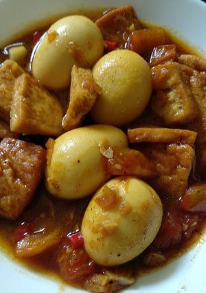 Foto resep Telor kecap simpel