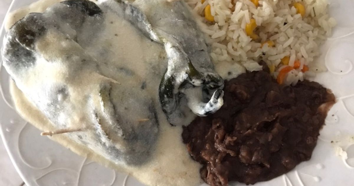 Chiles Rellenos White Chiles Rellenos In White Sauce Recipe by Carexy Valeria