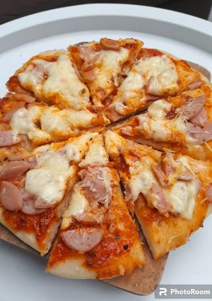 Foto resep Pizza Teflon Pemula wajib coba ‼️