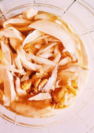 Hình của món Xoài chua ngâm đường.
