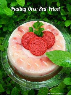Foto resep Sweet Oreo~Puding Oreo Red Velvet